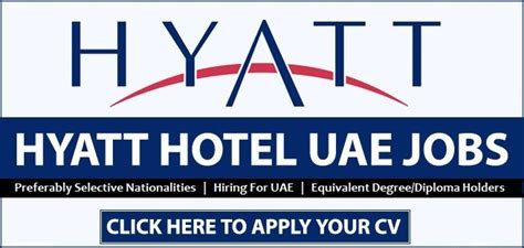 hyatt hotels careers job openings